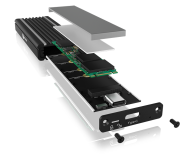 ICY BOX Obudowa do dysku M.2 NVMe (RGB) - 601767 - zdjęcie 4